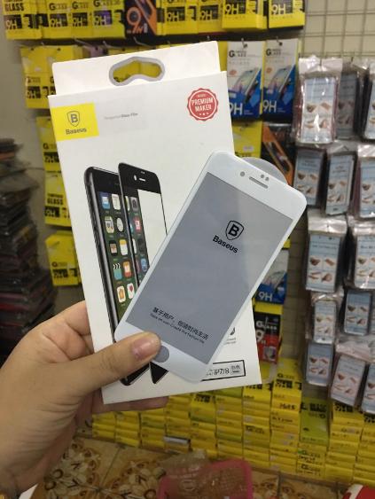 Kính cường lực Full màn hiệu Baseus cho Iphone 8