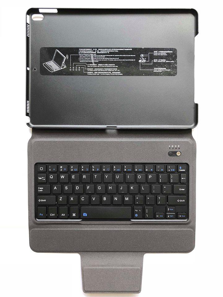 Bao da kèm bàn phím Bluetooth cho iPad Mini4/ iPad Mini 5 Đen ATUROS