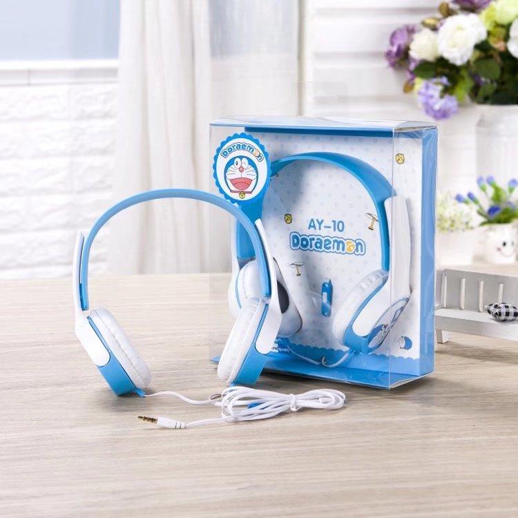 Tai nghe chụp tai DORAEMON có Mic cực Kute