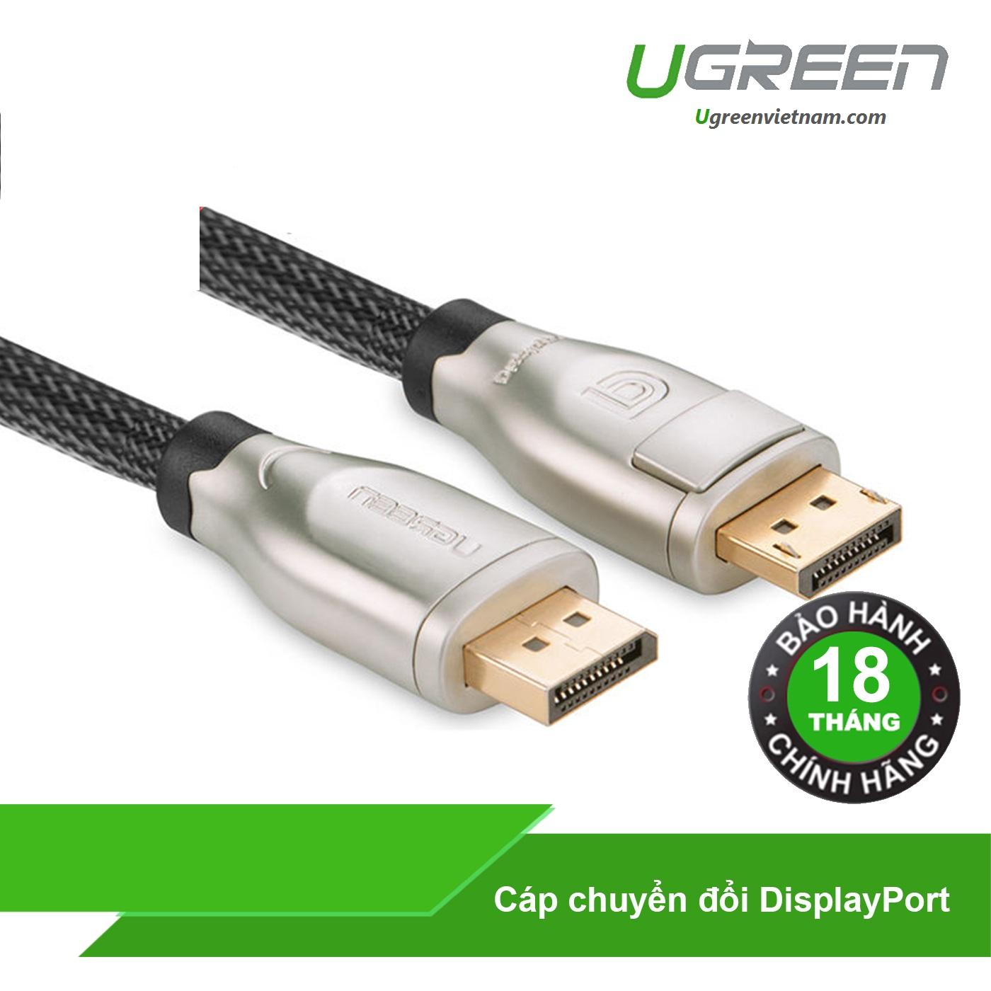 Cáp Displayport 4K - 10M Ugreen 30124