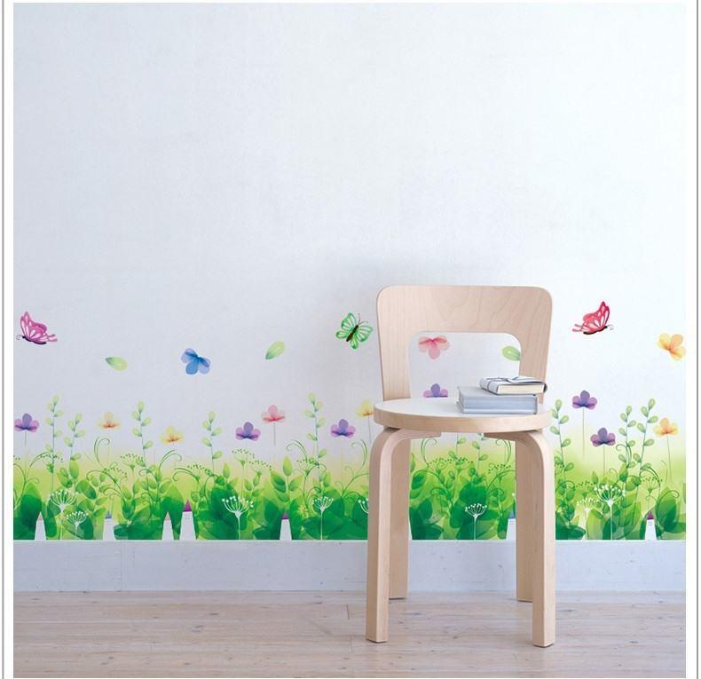 [Hcm] Decal Sticker for the Wall with Flowers