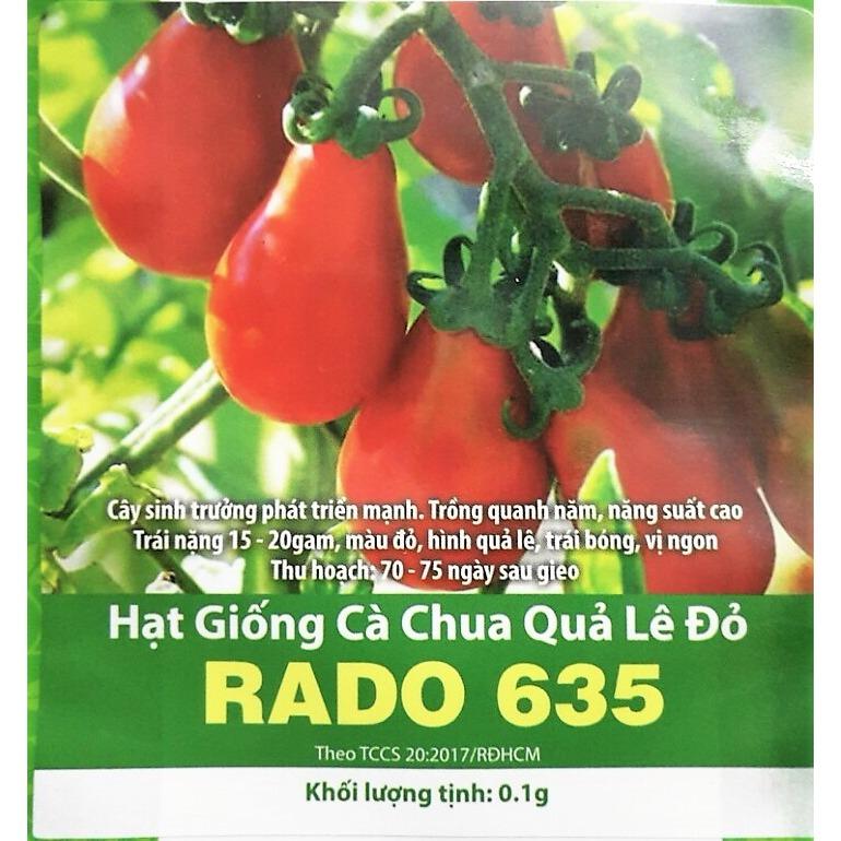 [HCM]Giống Cà Chua Quả Lê Đỏ