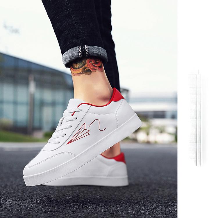 Giày thể thao nam cao cấp - Giày sneaker gót đỏ