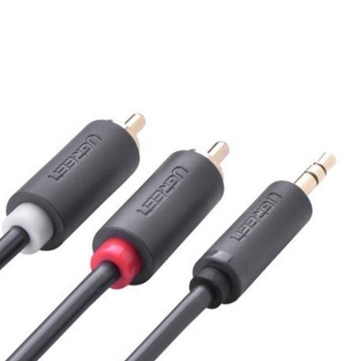 Cáp chuyển 3.5mm sang 2 đầu AV 1.5M Ugreen 10511