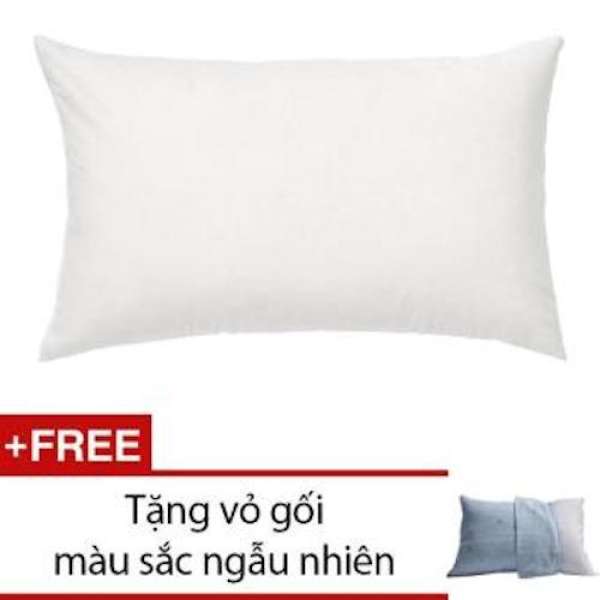 Gối ngủ (50x70cm) + tặng kèm vỏ gối cùng size, hàng VN cao cấp.