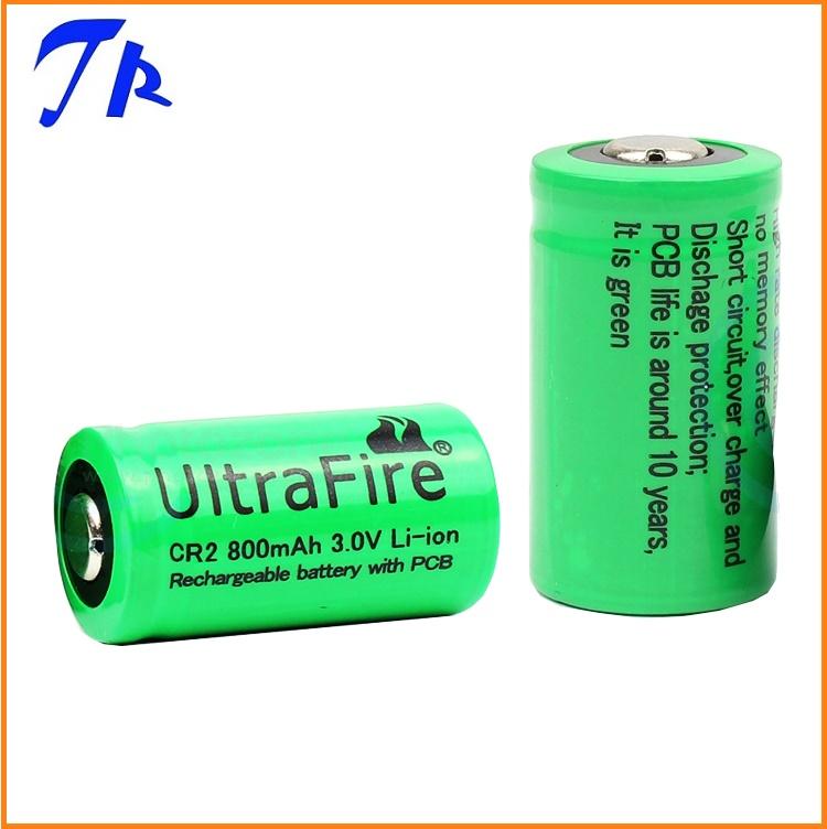 Pin sạc CR2, pin máy ảnh CR2 ultrafire 800mah 3V