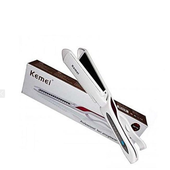 [HCM]Máy Kẹp Tóc Kemei 750 Có Chỉnh Nhiệt