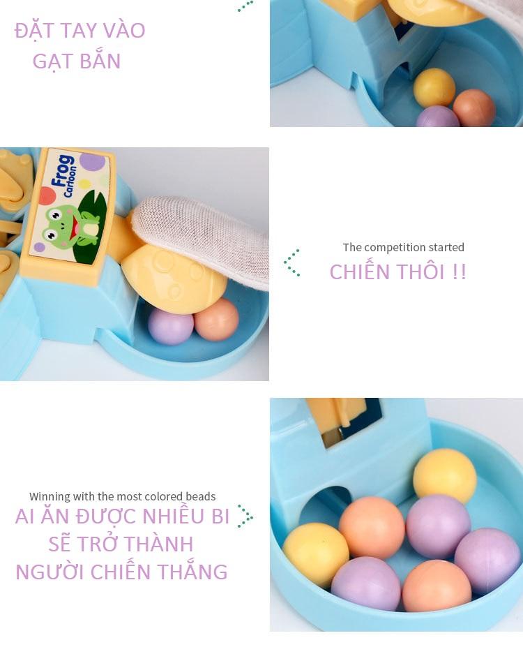 Đồ Chơi Ếch Ăn Đậu 1 - 4 Người Chơi