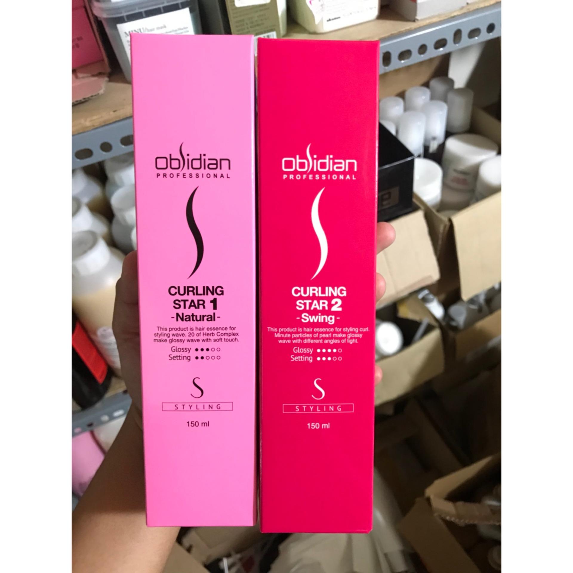 [HCM]Gel tạo kiểu Obsidian Curling Star 2 Swing 150ml