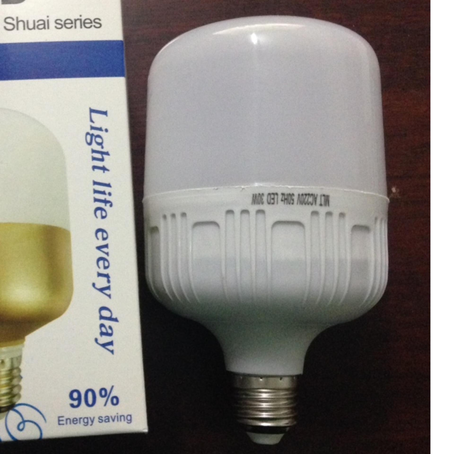 TCLWay-Đèn bulb trụ 30W - Combo 50 bóng