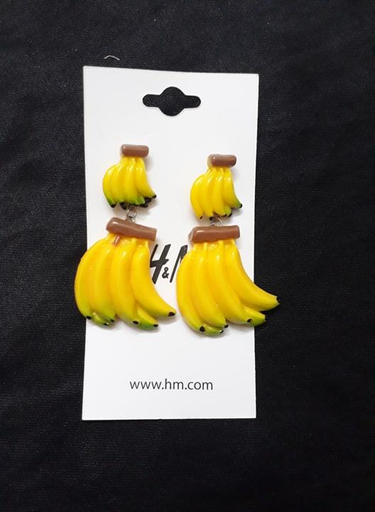 Bông tai trái cây ( Chuối)