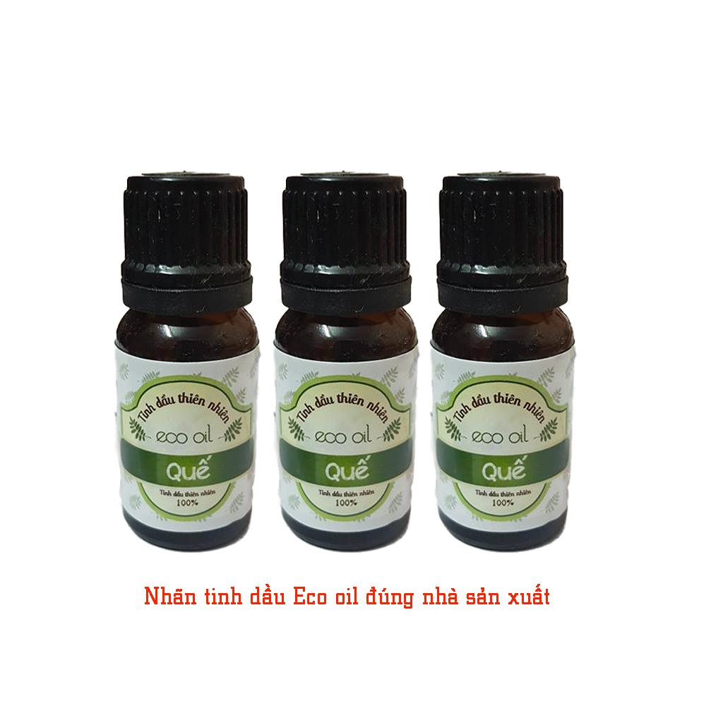 Combo 3 chai tinh dầu quế Eco oil 10ml