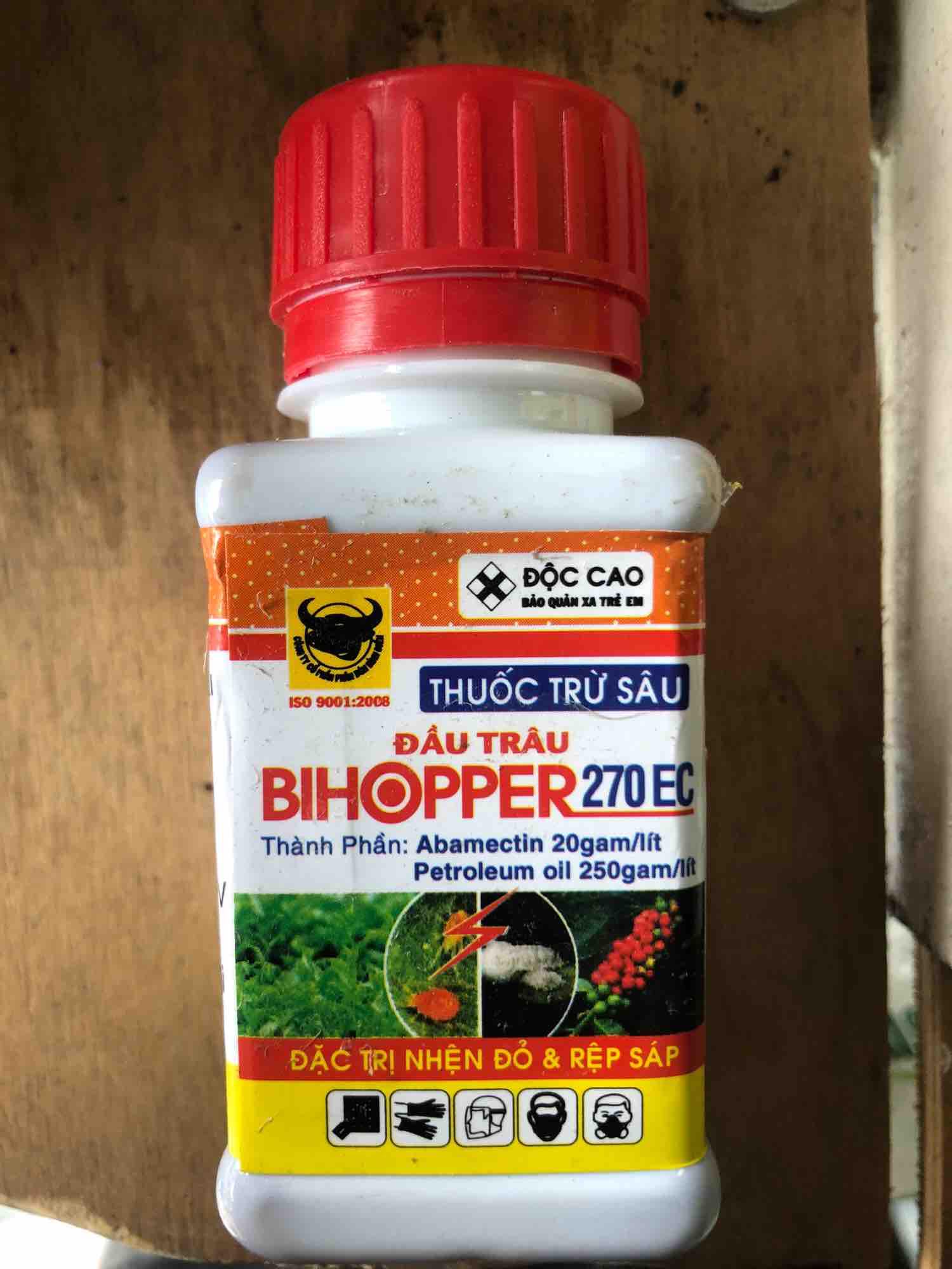 trừ sâu sinh học trừ rệp sáp, nhện đỏ BIHOPPER 200EC