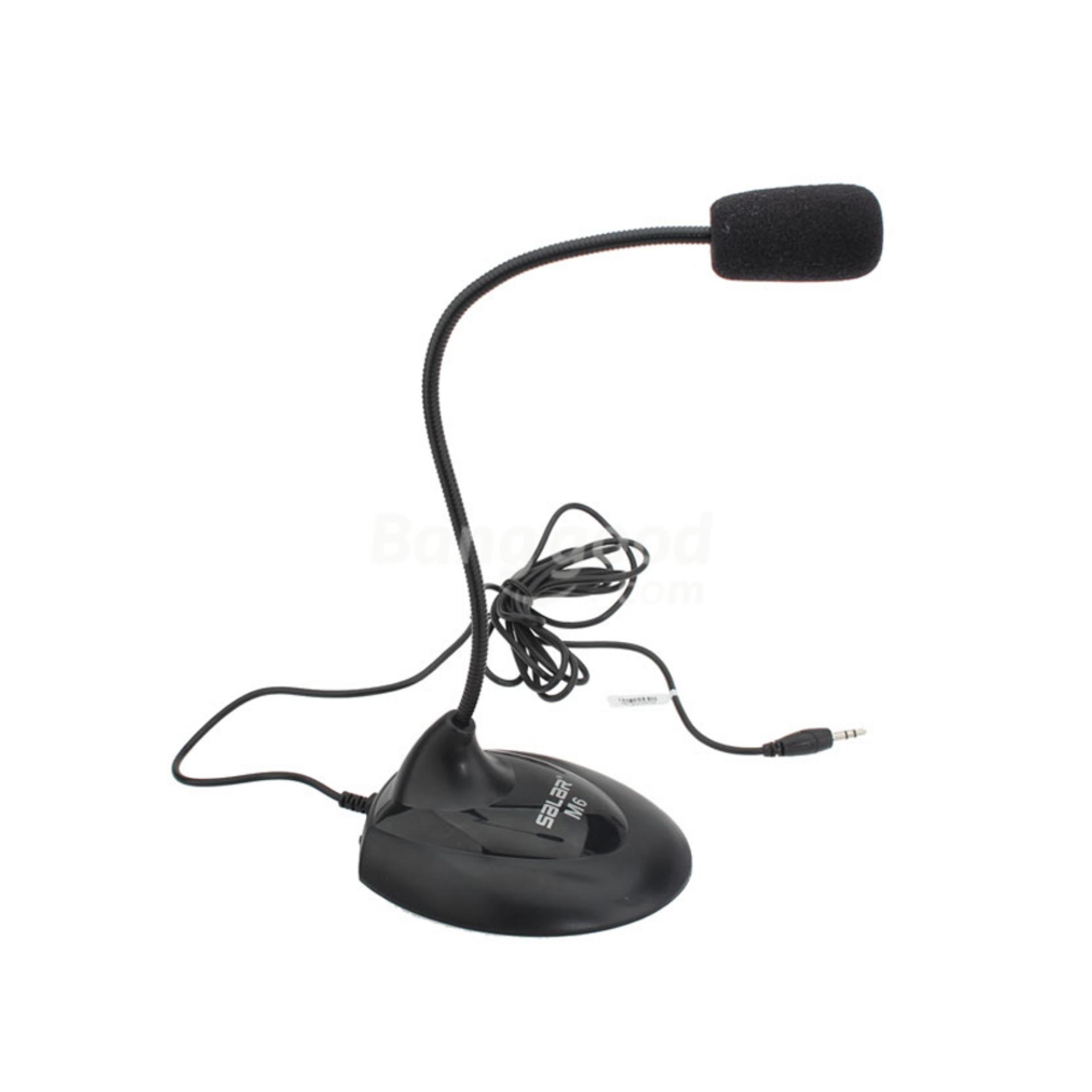 Microphones cho PC, máy tính giá rẻ Salar M6 (Đen)