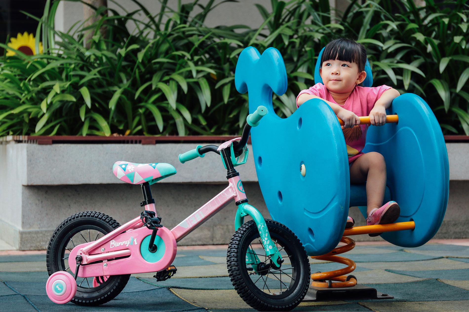 Xe đạp trẻ em Jett Cycles Bunny (Hồng)