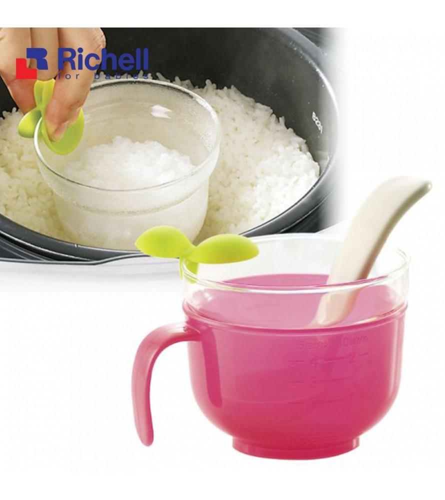 Bộ nấu cháo cơm nát trong nồi cơm điện Richell RC41850