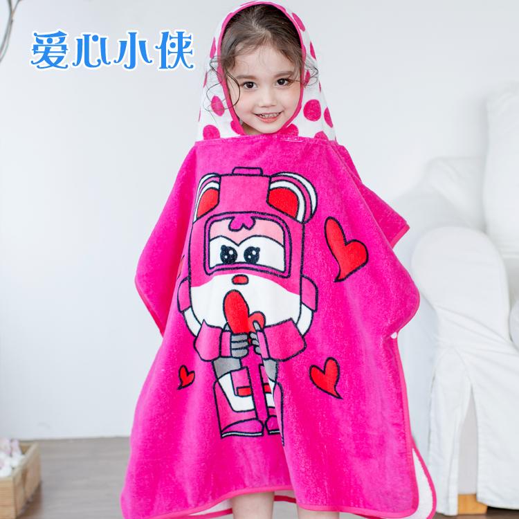 100% Cotton Liền Mũ Áo Choàng Tắm Khăn Tắm