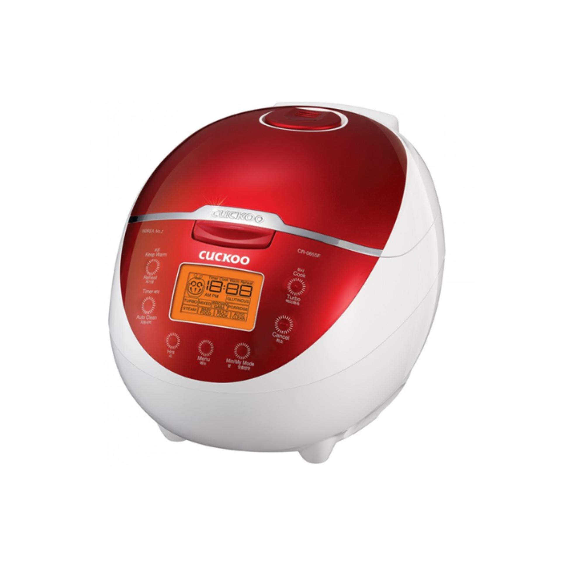 [RẺ VÔ ĐỊCH] Nồi Cơm Điện Tử Cao Cấp Cuckoo CR-0655F (1.08 Lít) - Bảo Hành 2 Năm