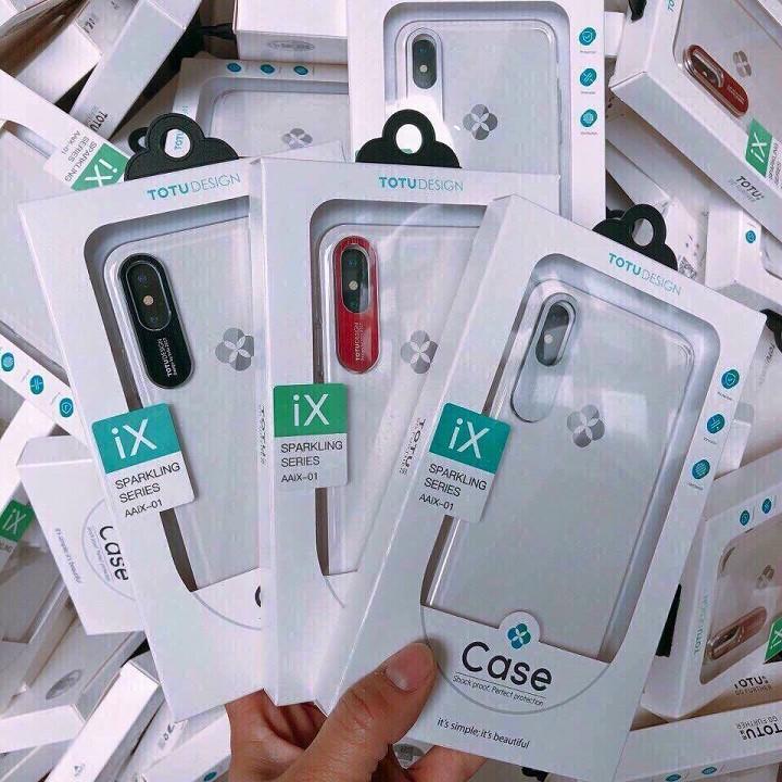 Ốp Lưng Silicon ToTu Có Viền Bảo Vệ Camera Cho iPhone XR