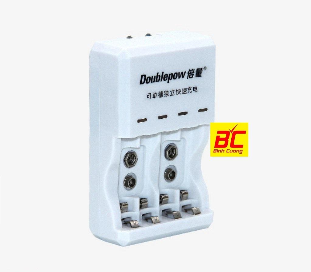 Sạc Pin Đa Năng DP-D03 DOUBLEPOW tăng 2 pin 9V 280mAh