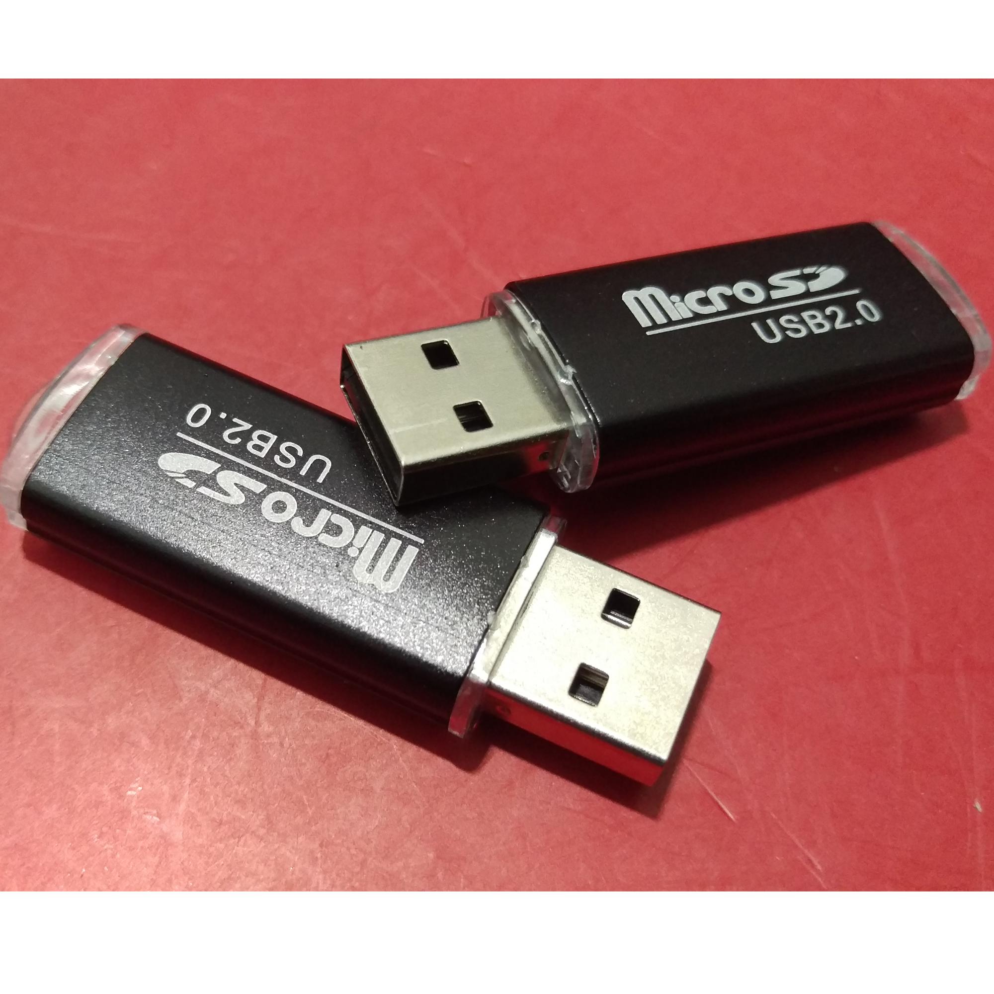 Đầu đọc thẻ nhớ microSD vỏ nhôm nhiều màu