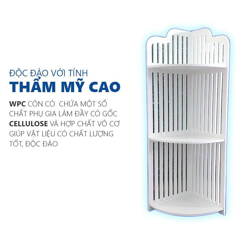 Kệ góc 3 tầng thanh lịch - 9622