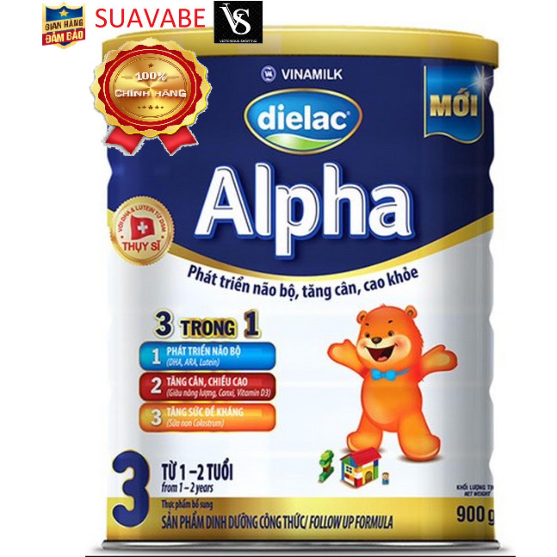 Sữa dielac alpha step 3 - vinamilk - 900g