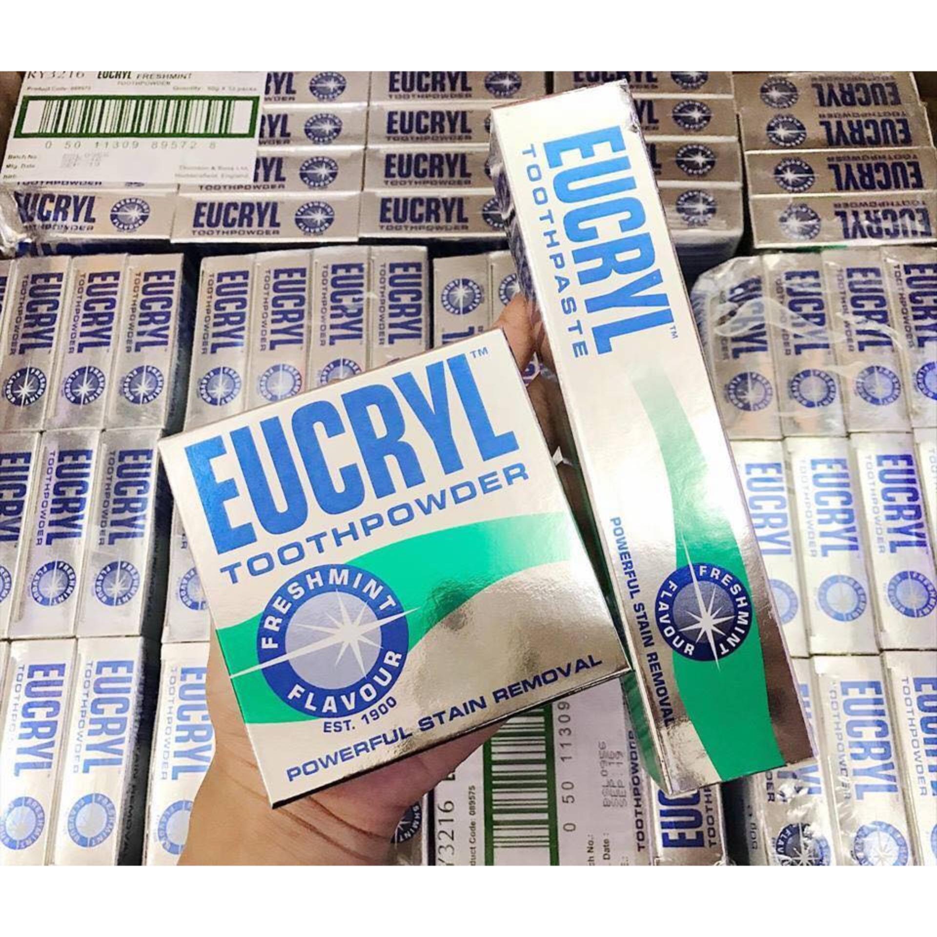 Kem Đánh Trắng Răng Eucryl Toothpaste 50ml