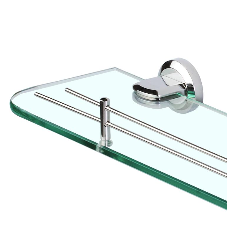 Kệ kính , kệ kiếng phòng tắm BAO M9-902 (INOX 304 & Kính Cường Lực 8 Ly)