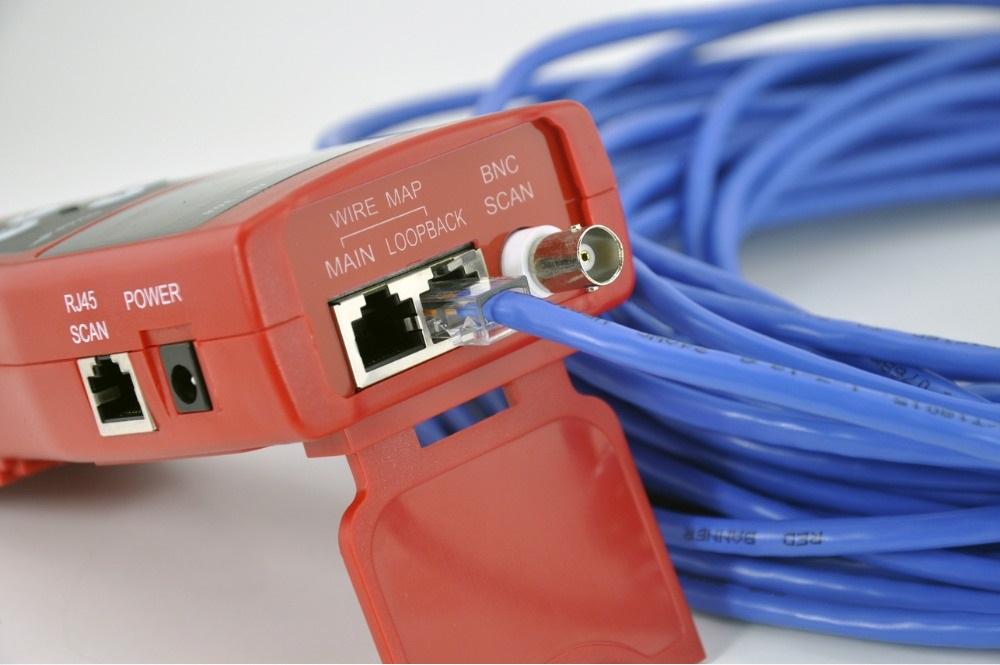 Máy test cáp mạng đa năng Noyafa NF-308 (Đỏ)