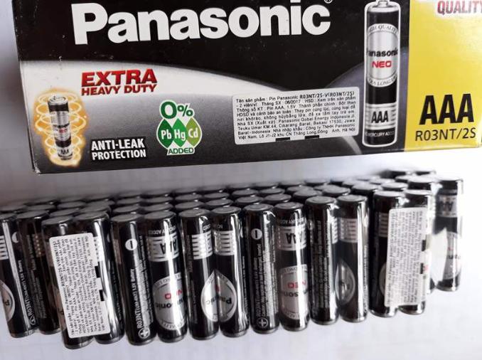 BỘ 60 PIN AAA PANASONIC SIÊU BỀN