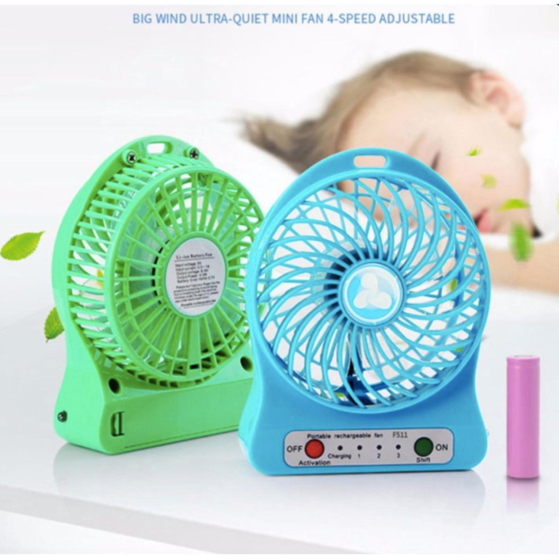 Quạt tích điện mini USB FAN Siêu mát (màu ngẫu nhiên)