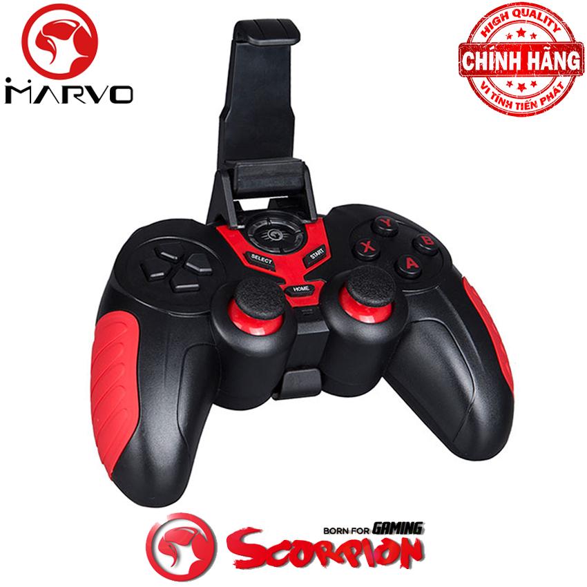 Tay cầm chơi game không dây bluetooth Marvo GT-60 .