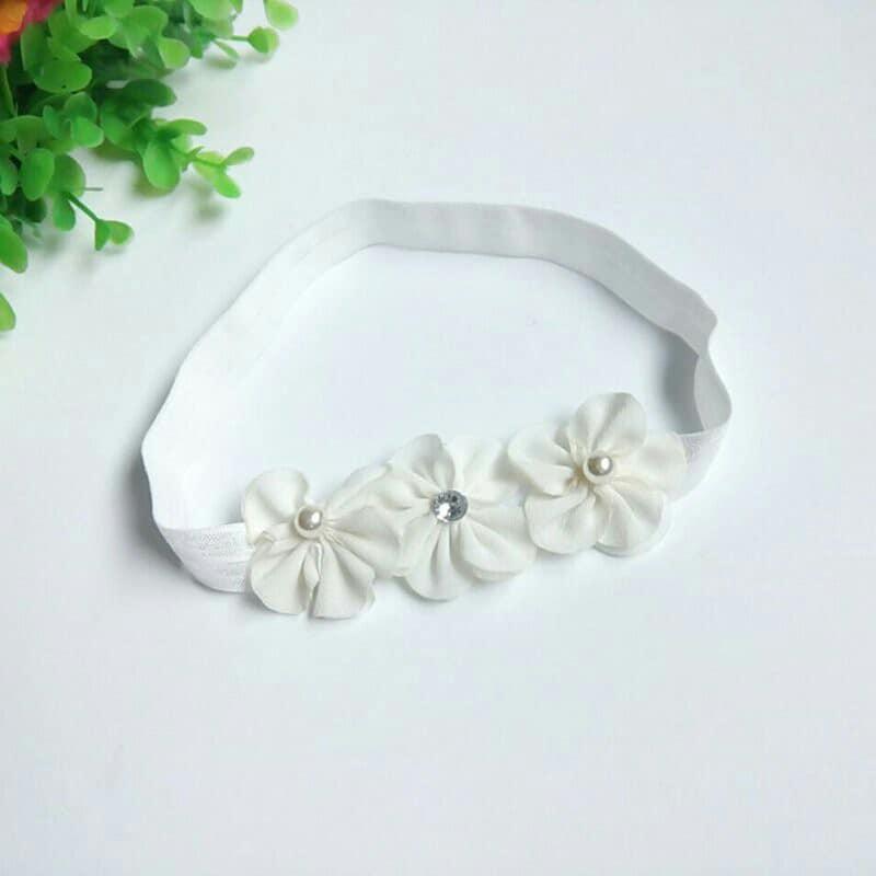 [HCM]Băng Đô Cài Tóc  3 Hoa Xinh Xắn Cho Bé