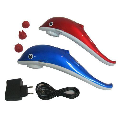 [HCM]Máy Massage Cầm Tay Cá Heo 3 Đầu Small Mini H668