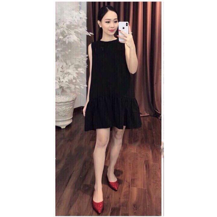 Đầm Dáng Suông Đuôi Cá
