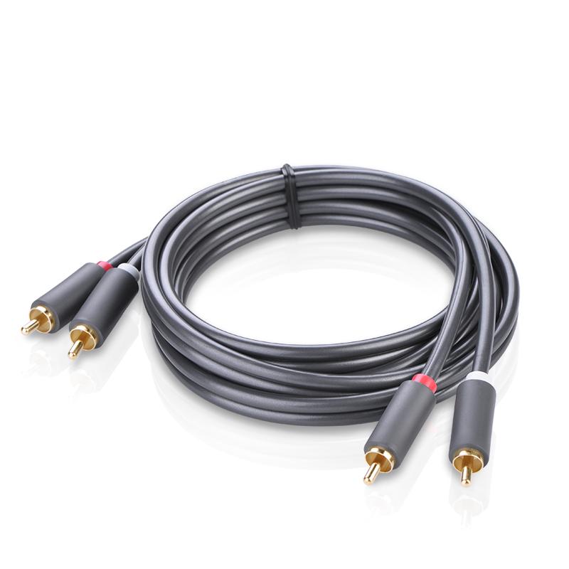 Dây cáp tín hiệu Audio RCA-RCA UGREEN AV104 (2RCA to 2RCA)