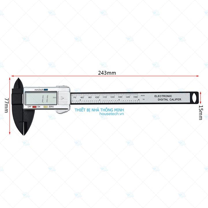 Thước kẹp điện tử giá rẻ HT-022
