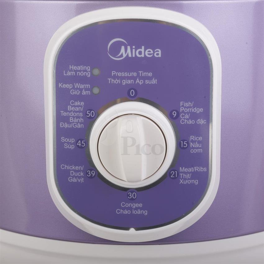 Nồi áp suất điện Midea MY-12CH501C 0.5L (Tím)