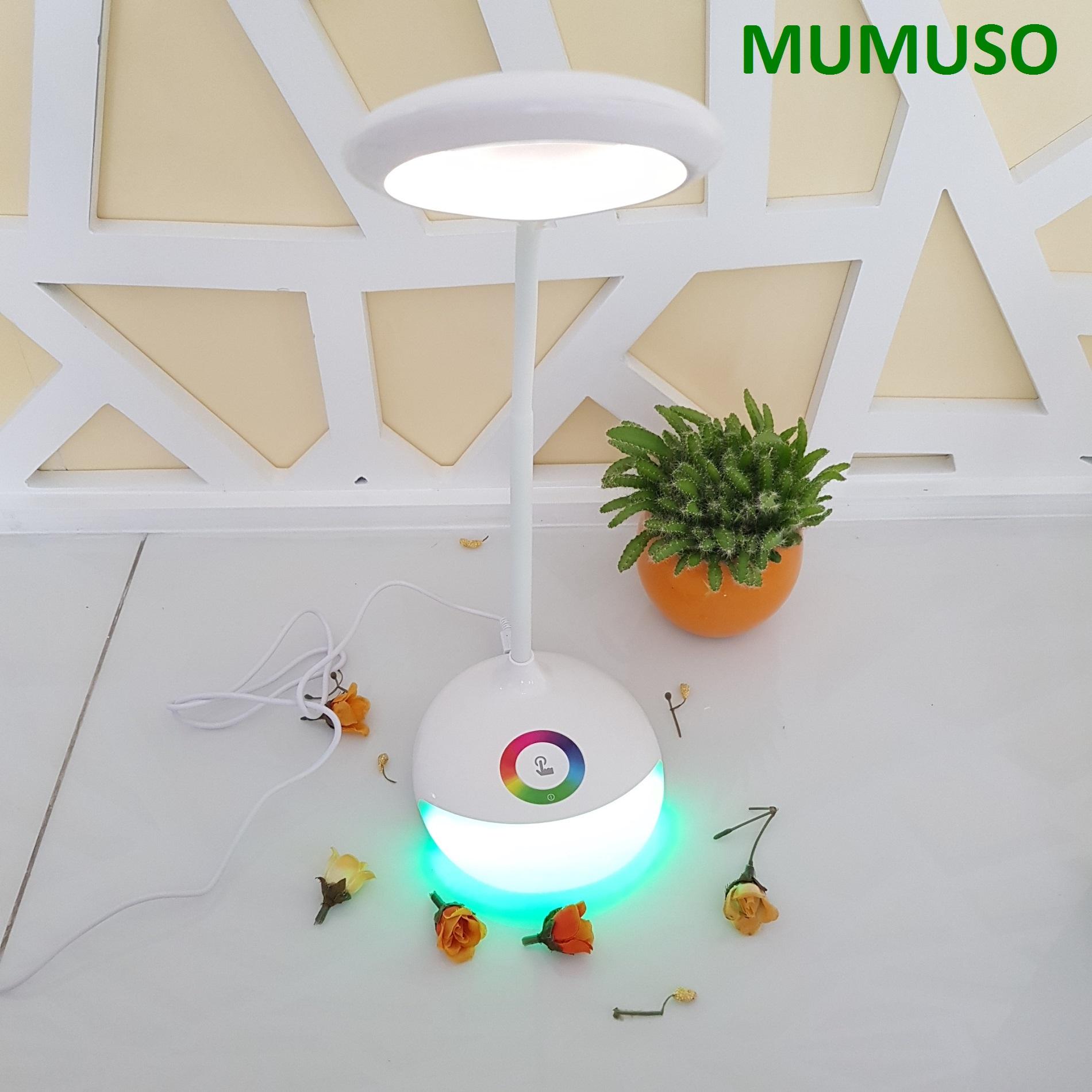 Đèn học led chống cận thị để bàn MUMUSO cao cấp (cảm ứng )