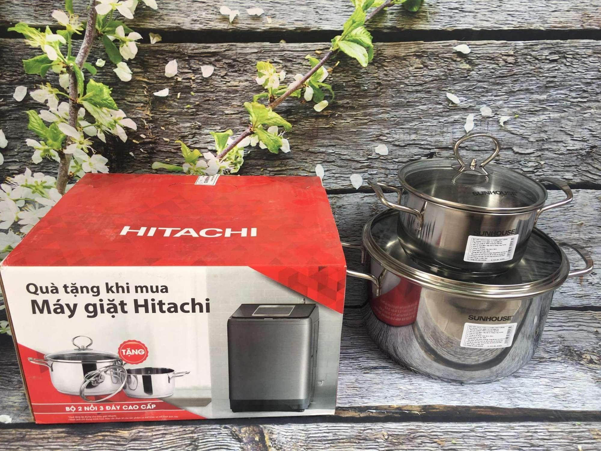 Bộ nồi 2 chiếc Sunhouse SH888 - 2G (16-24cm) 3 đáy