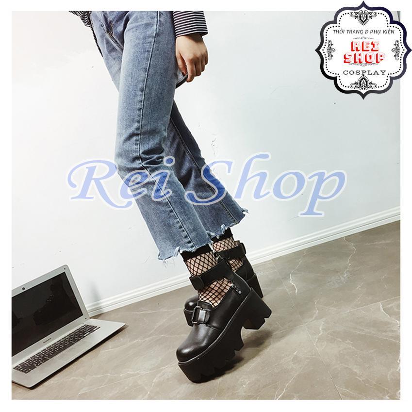 [ĐẶT LÊN 1 SIZE] Giày Punk Rock - Giày Harajuku - Giày Cosplay - G02