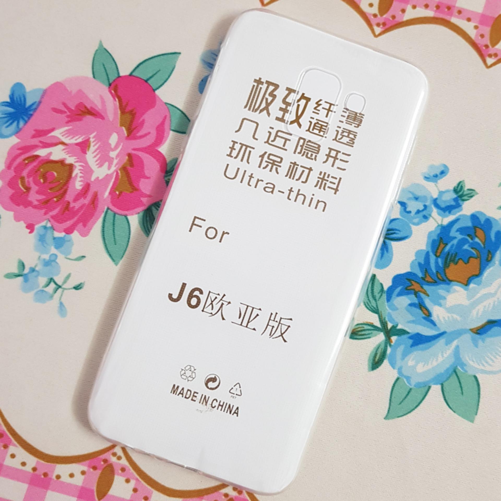 Ốp lưng samsung j6 2018 dẻo silicon trong suốt