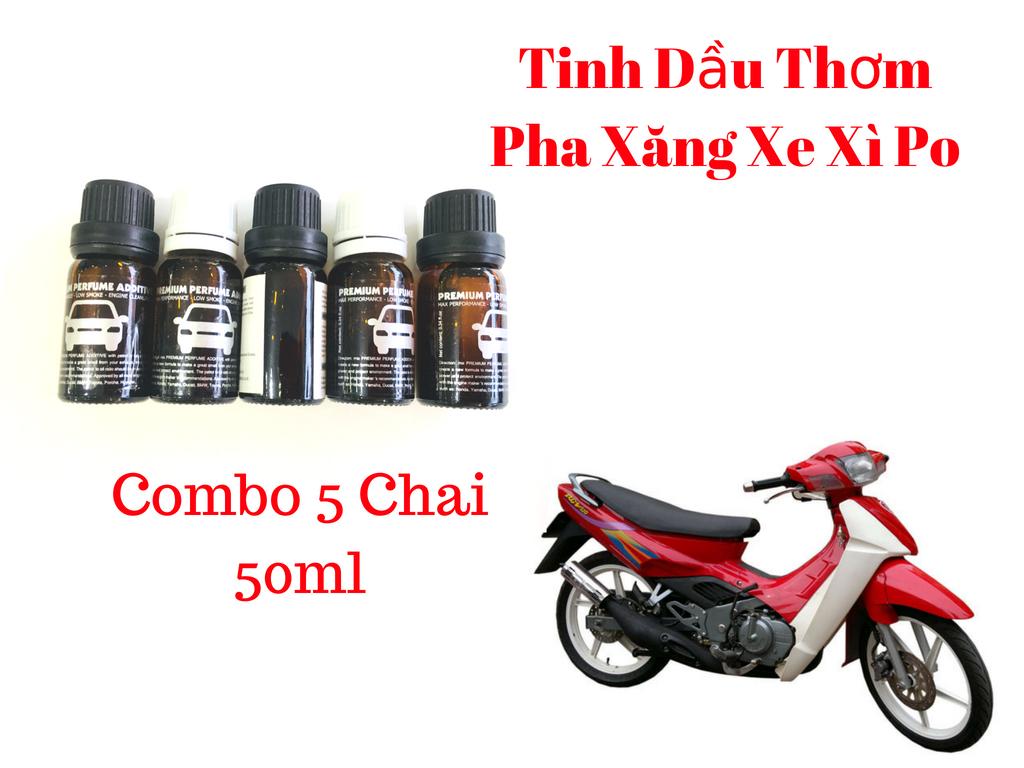 [HCM]Combo 5 Chai Tinh Dầu Thơm Xăng Xe Máy 4 thì và 2 thì Phụ Gia Mùi Thơm Xăng Sản Phẩm Chất Lượng Gian Hàng Uy Tín Giá Cả Cực Tốt Mua Ngay.