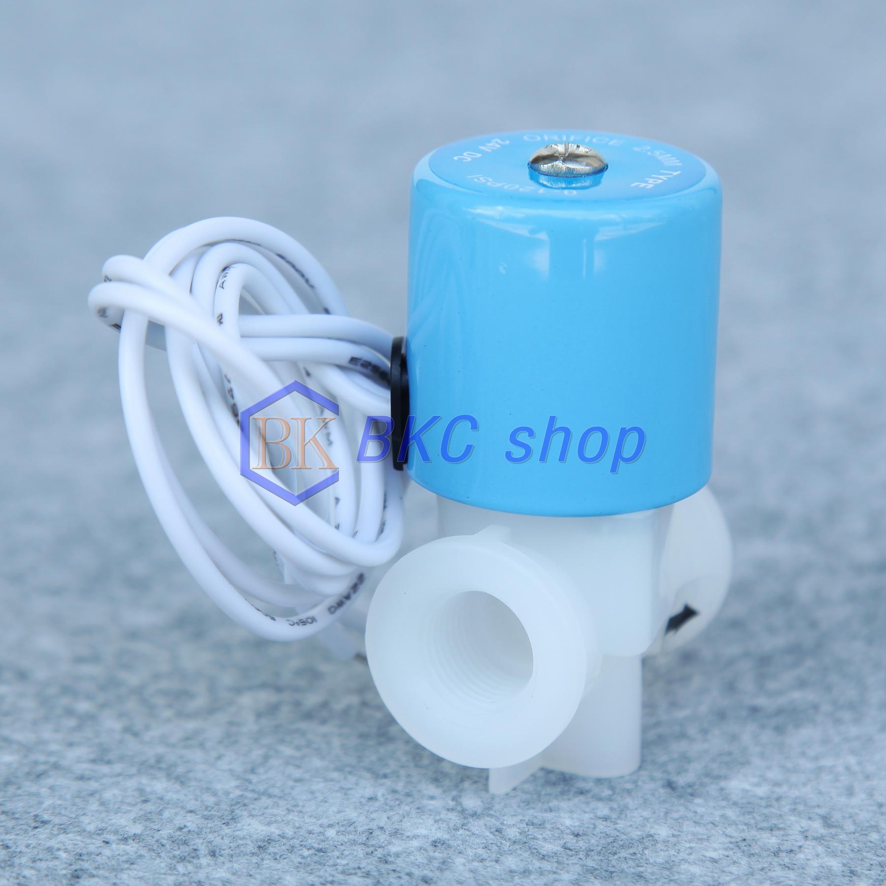 [HCM]Van điện từ máy lọc R.O (xanh trắng)