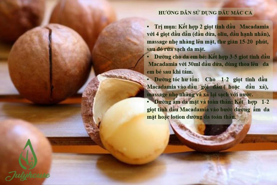 Dầu Macadamia Dưỡng tóc Julyhouse 10ml