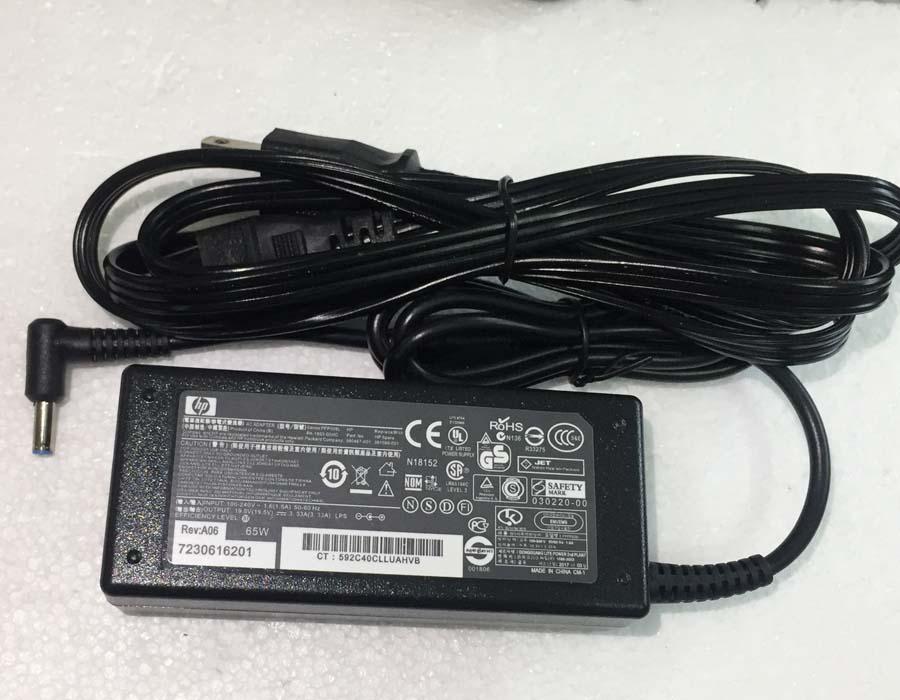 Sạc Laptop HP 19.5v - 3.33a đầu kim  (Đen)
