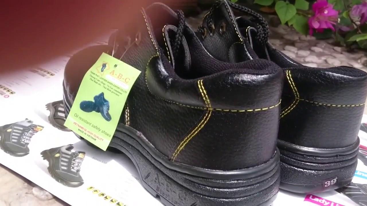 Giầy bảo hộ ABC mũi thép đế chống đinh chống dầu size 40