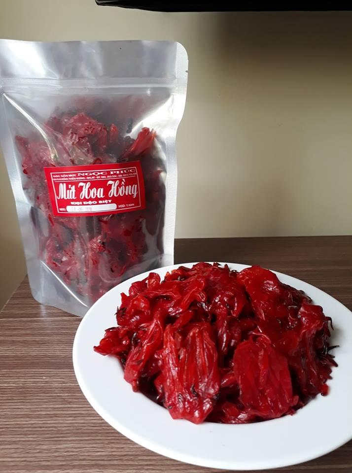 [HCM]MỨT HOA HỒNG(HOA ATISO ĐỎ) 500G - ĐẶC SẢN ĐÀ LAT