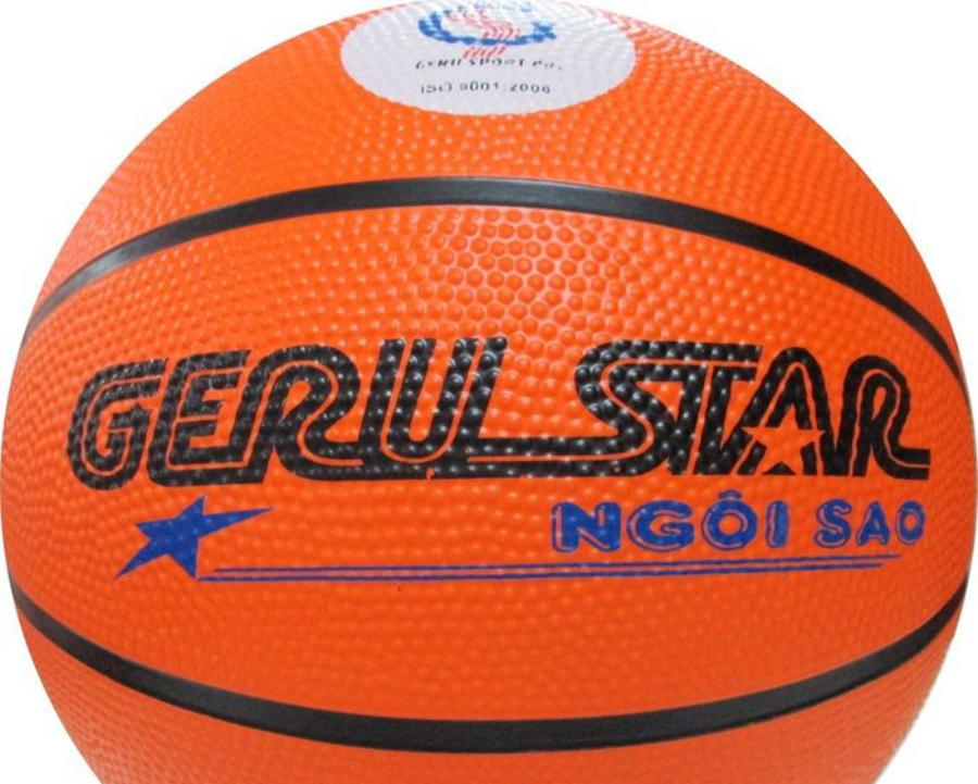 Bóng rổ Gerustar số 5 (tặng kèm kim bơm + túi lưới đựng bóng)